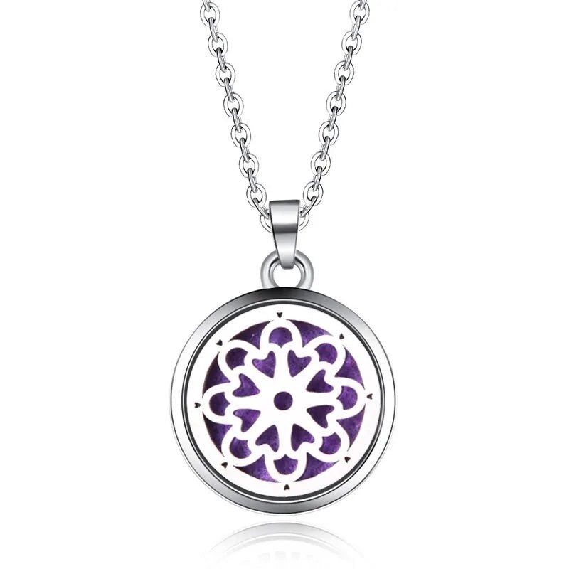 Aromatherapy Pendant Necklace Essential Oil Diffuser - TRUE BLUE NOVELTY SHOP