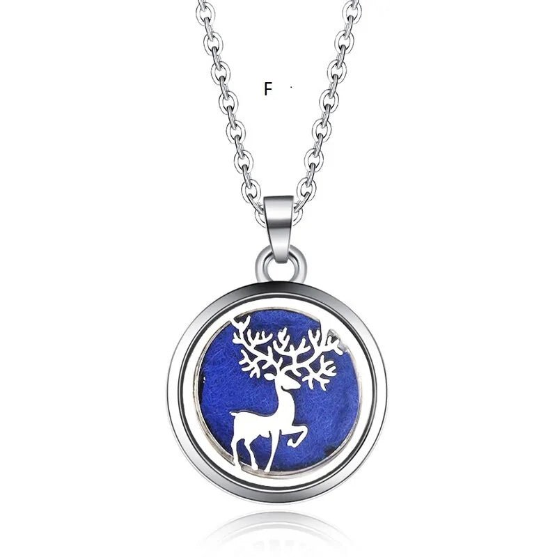 Aromatherapy Pendant Necklace Essential Oil Diffuser - TRUE BLUE NOVELTY SHOP