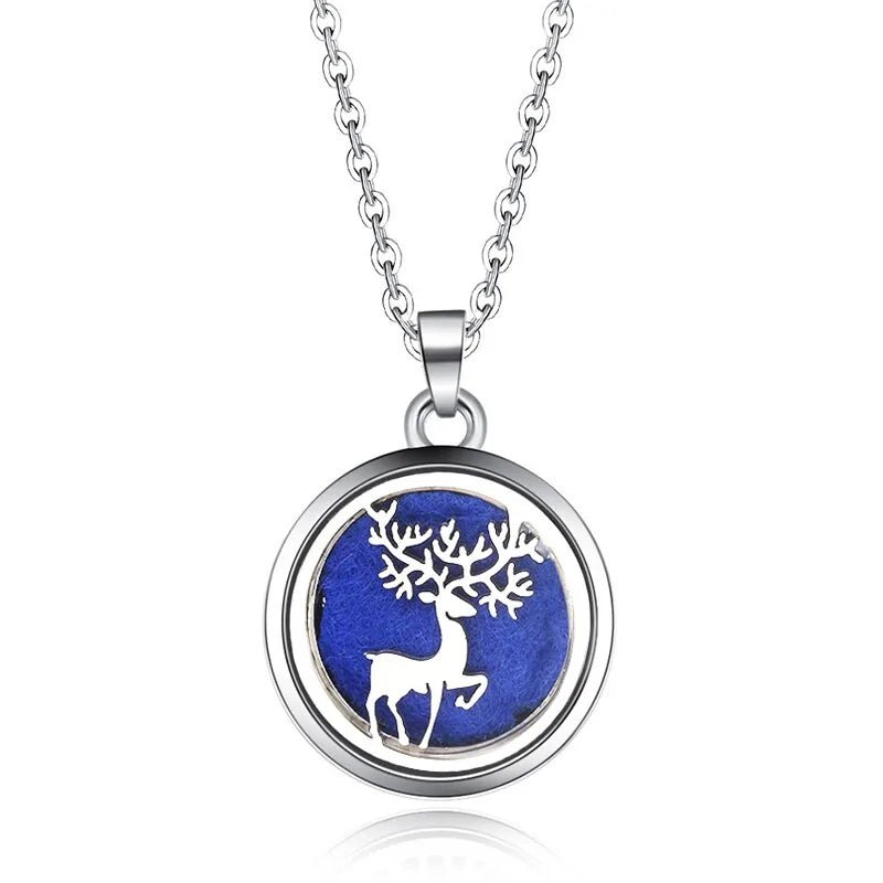 Aromatherapy Pendant Necklace Essential Oil Diffuser - TRUE BLUE NOVELTY SHOP