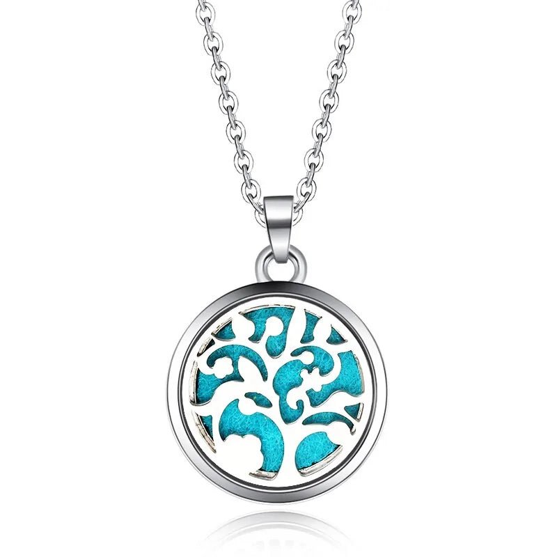 Aromatherapy Pendant Necklace Essential Oil Diffuser - TRUE BLUE NOVELTY SHOP