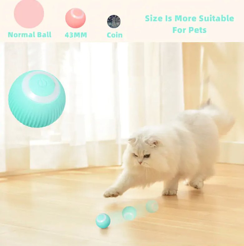 Cat Toys - Smart Ball - TRUE BLUE NOVELTY SHOP